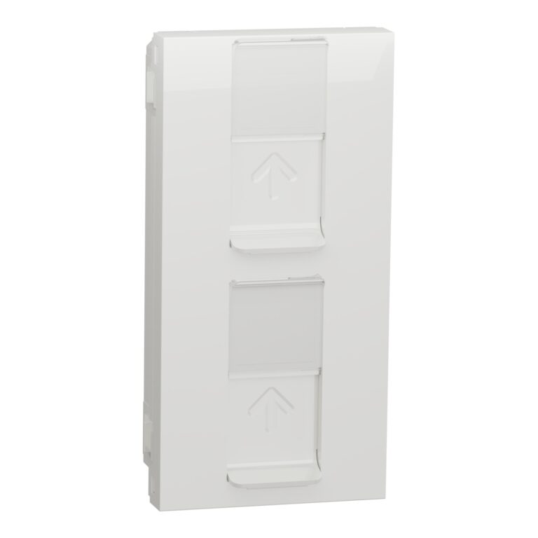 Poklopac RJ45 2xKeyst./Systimax 4m beli