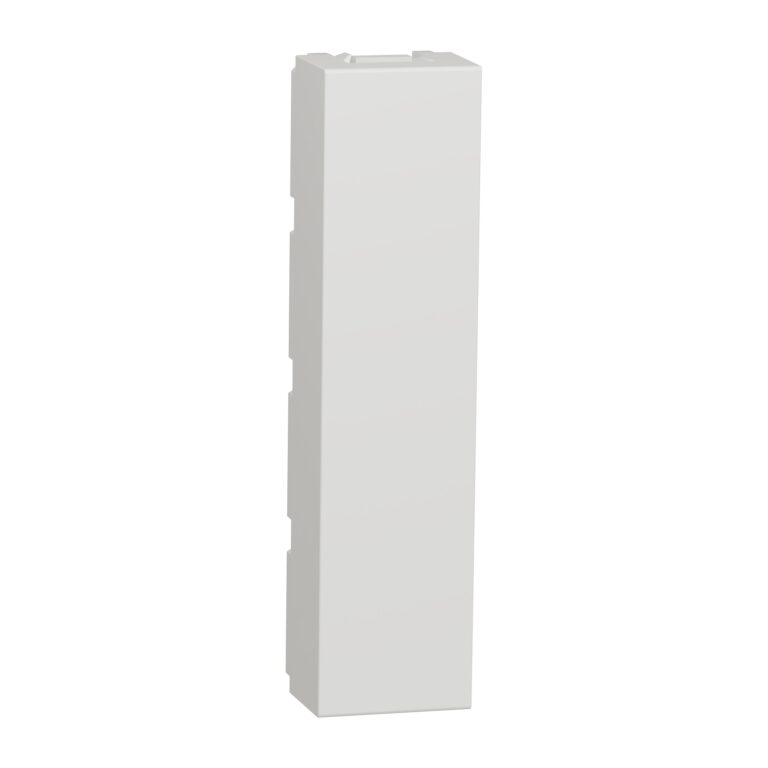 2xslepi poklopac 1/2 modula beli