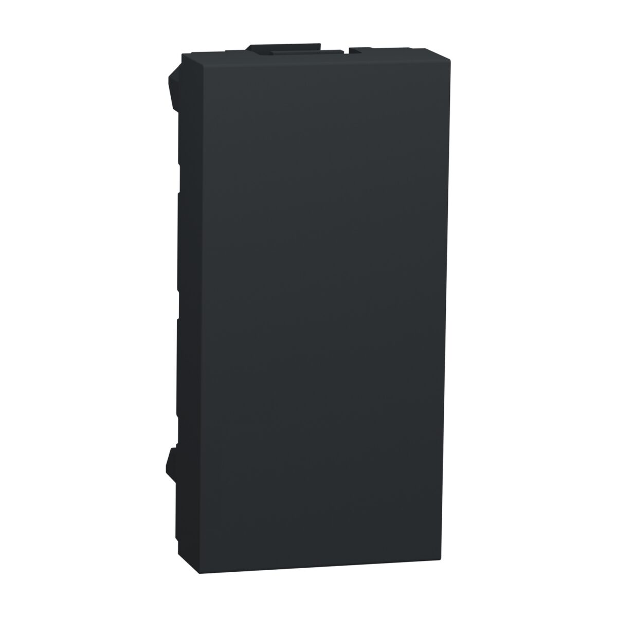 Slepi poklopac 1 modul antracit