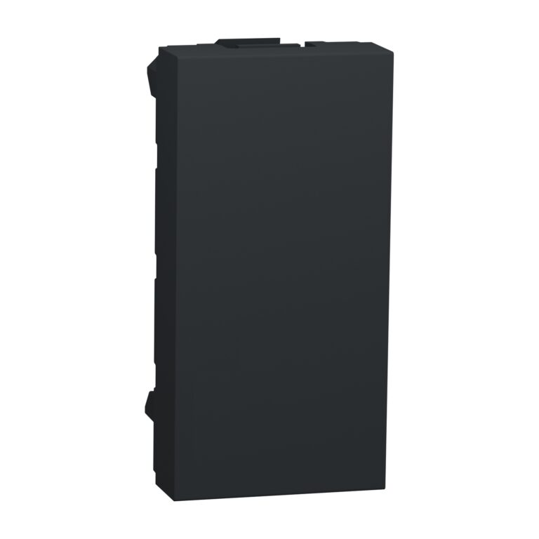 Slepi poklopac 1 modul antracit