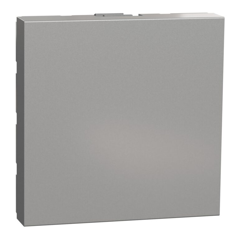 Slepi poklopac 2 modula aluminijum