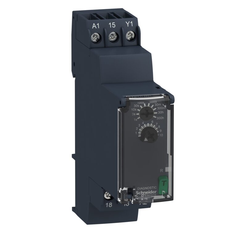 vremenski relej - interval - 0.05s…300h - 24…240V AC/DC - 1C/O