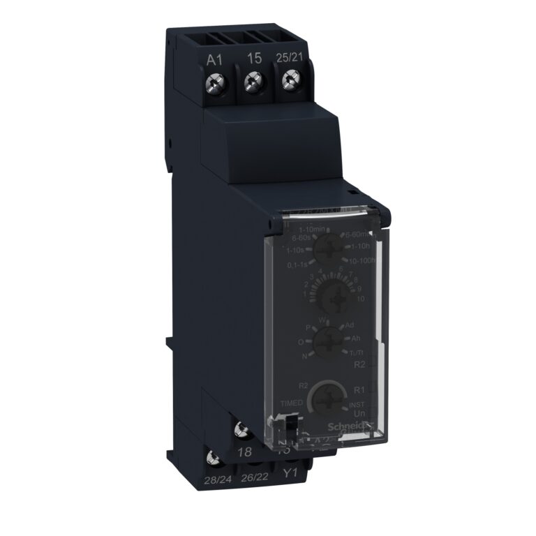 multifunkcijski tajmer - 24VDC/24..240 V AC - 2 C/O
