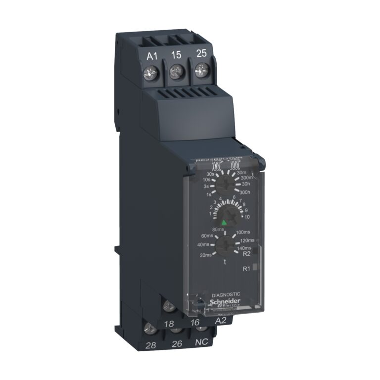zvezda-trougao vremenski relej - 0.05s…300h - 24…240V AC/DC - 2C/O