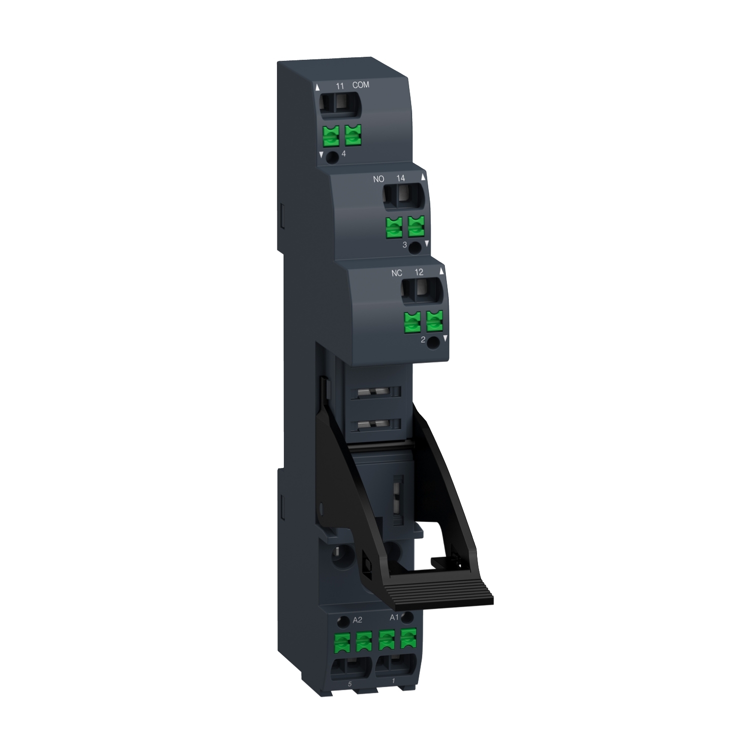RGZE05P push in socket with clamp