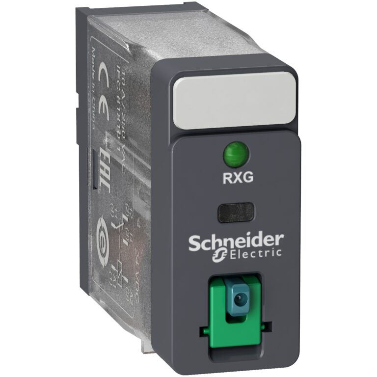utični interfejs relej - Zelio RXG - 1C/O standardni - 24VDC-10A- sa LTB i LED