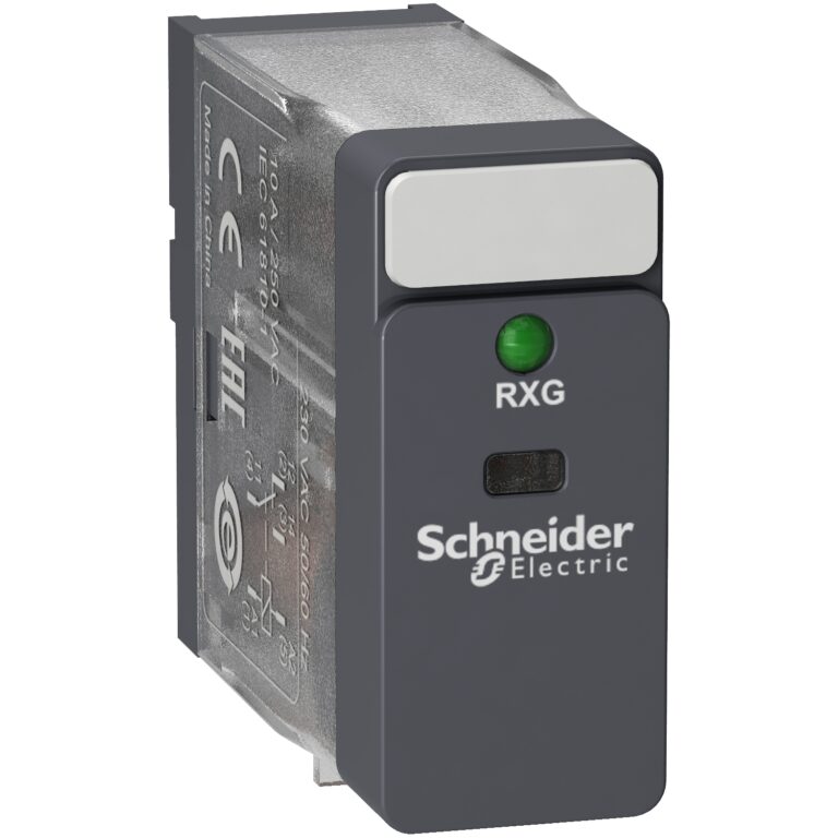 utični interfejs relej - Zelio RXG - 1 C/O standardni - 24 V AC - 10 A - sa LED