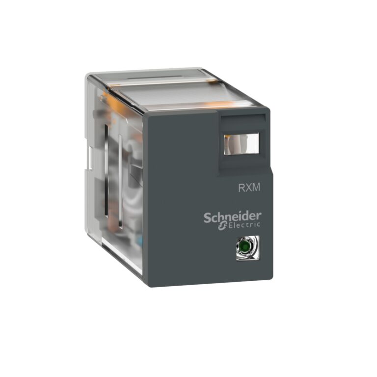 minijaturni utični relej - Zelio RXM2L - 4 C/O - 24 V DC - 3 A - bez LED-a