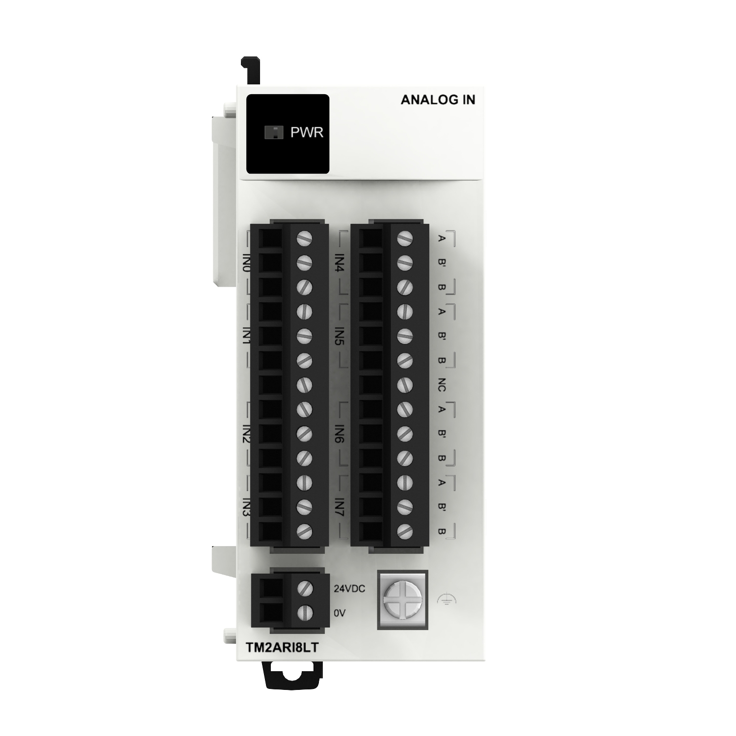 TM2ARI8LT modul analognog ulaza - 8 I - 200..600 °C - 12-bitni- 24V DC- vijčani priključci