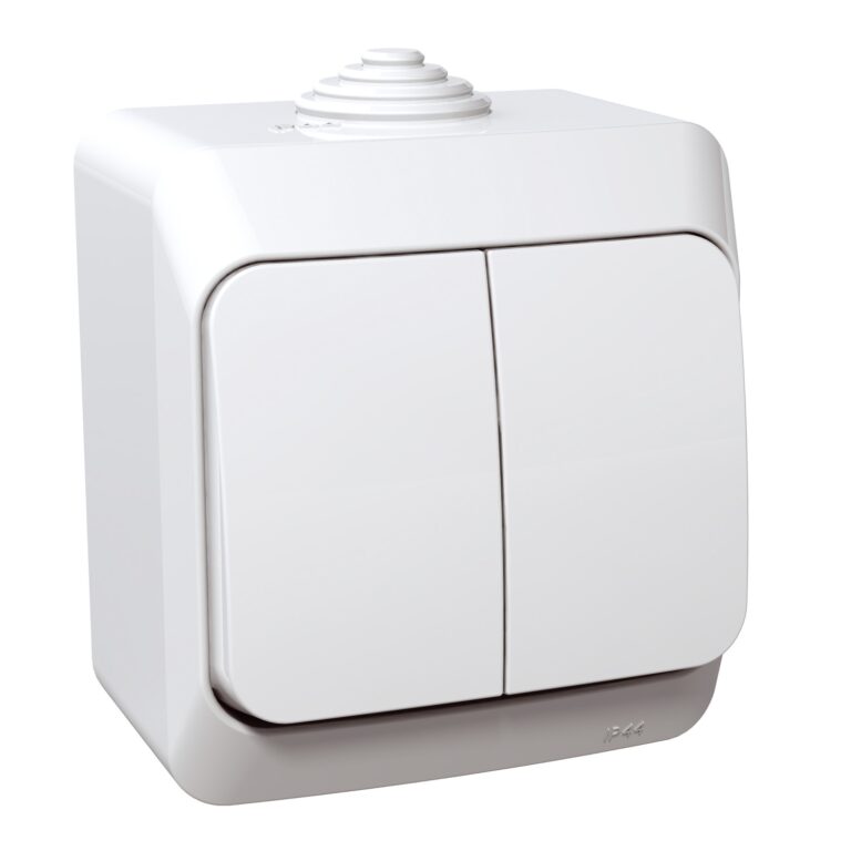 Cedar Plus - dupli jednopolni prekidač - 16AX
