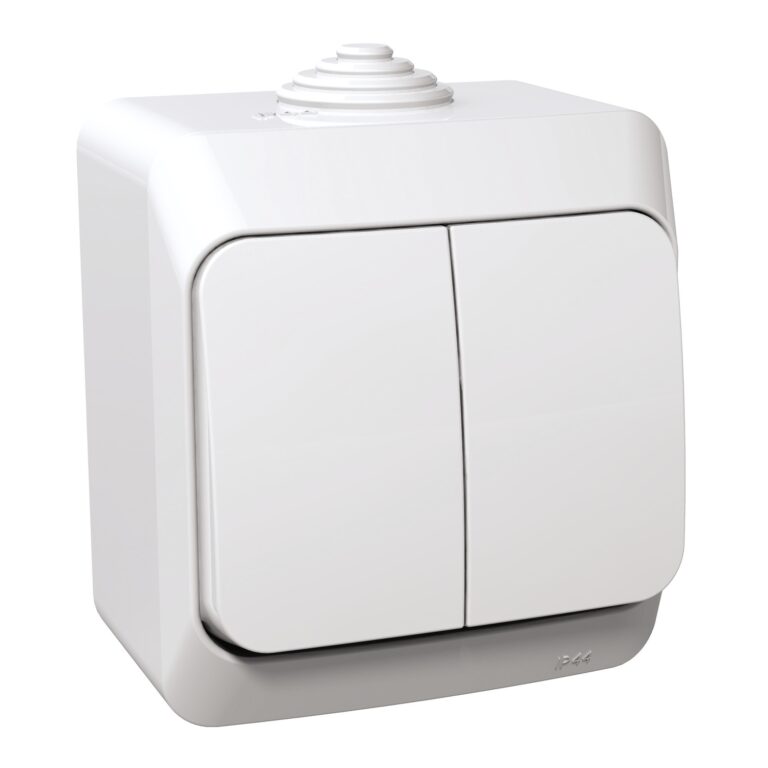 Cedar Plus - dupli jednopolni prekidač - 16AX