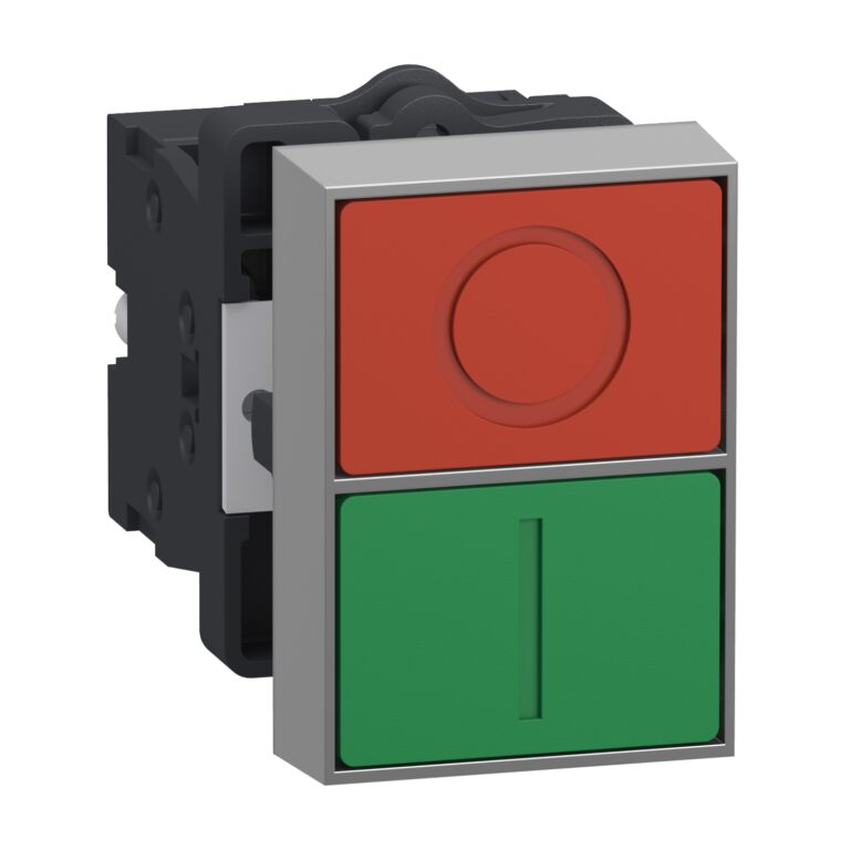 Double headed push button