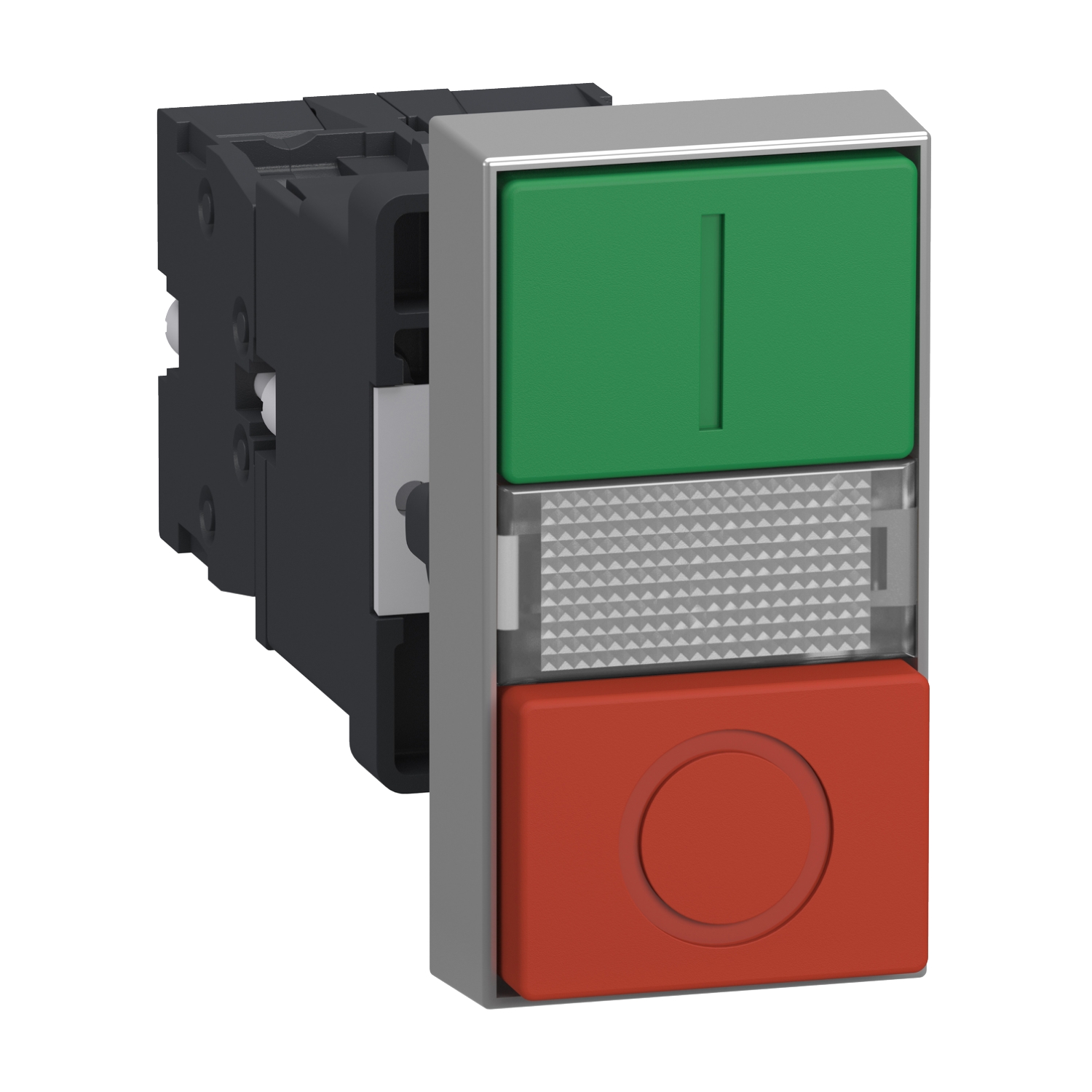 XA2EW7L3741B5 Illuminated double headed push button