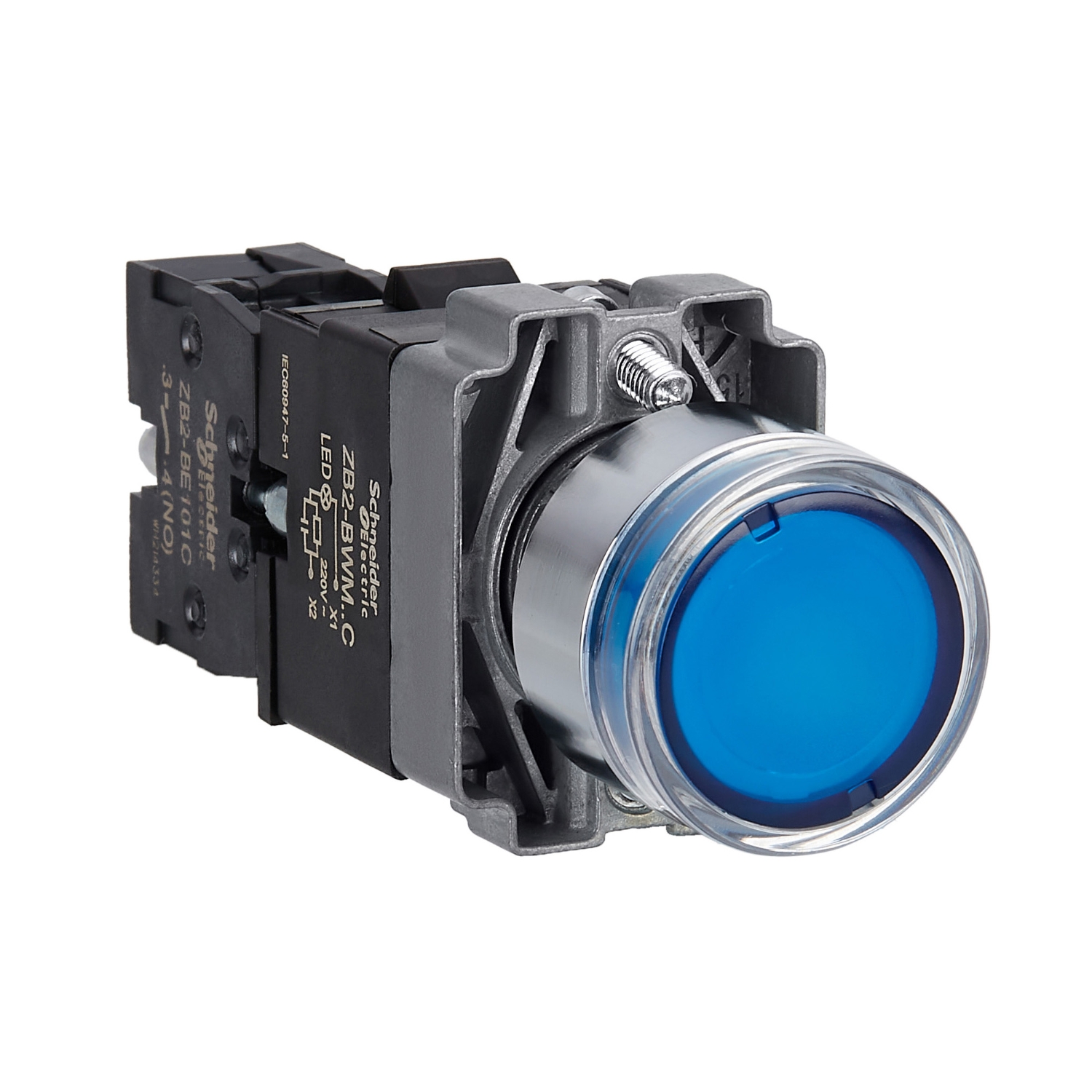 XB2BW36M1C Svetleći taster