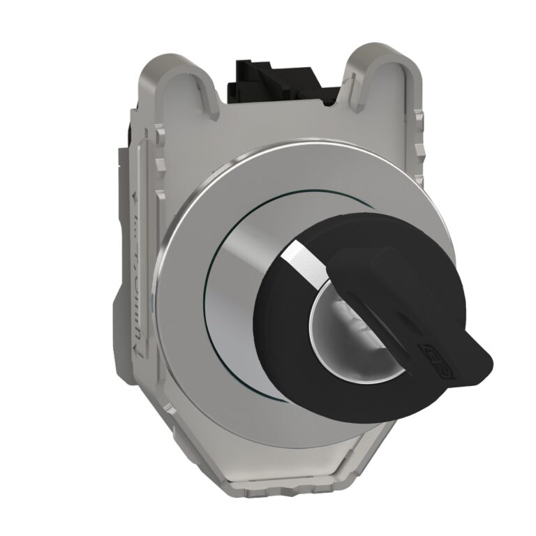 Key switch selector flush mounted
