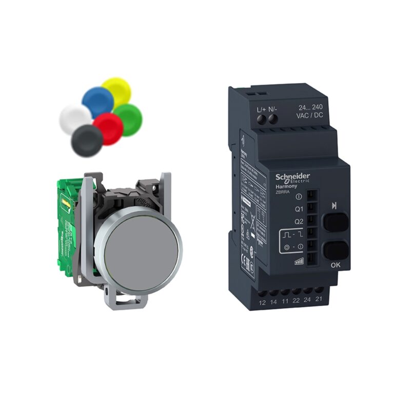 set SPS - XB4 - Ø22 mm metalni - programabilni prijemnik - 24..240 V AC / DC