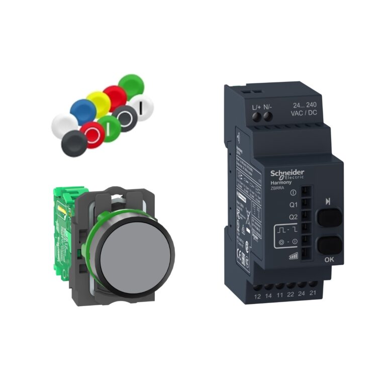 set SPS - XB5 - Ø22 mm plastični - programabilni prijemnik - 24…240 V AC / DC