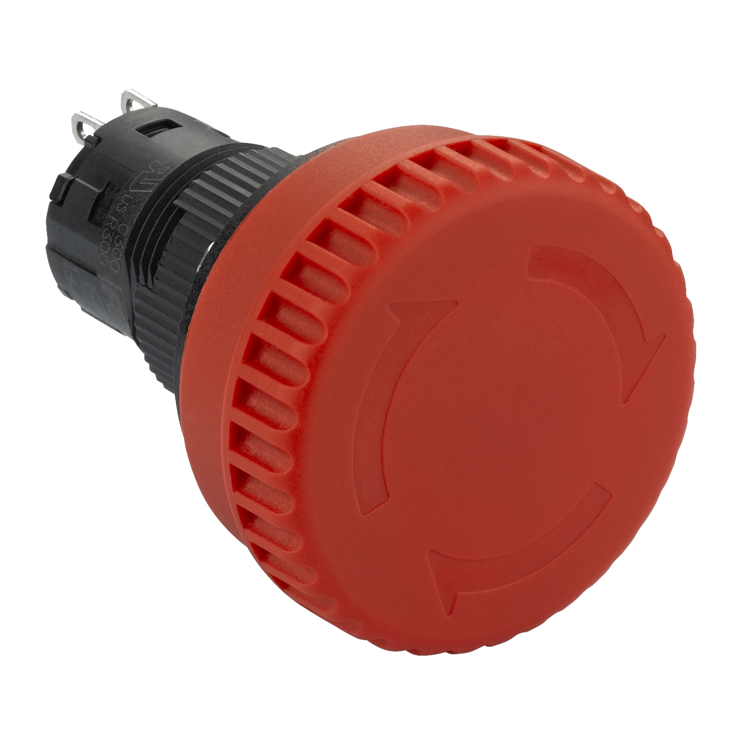 XB6ETN521P Complete non illuminated mushroom head push button