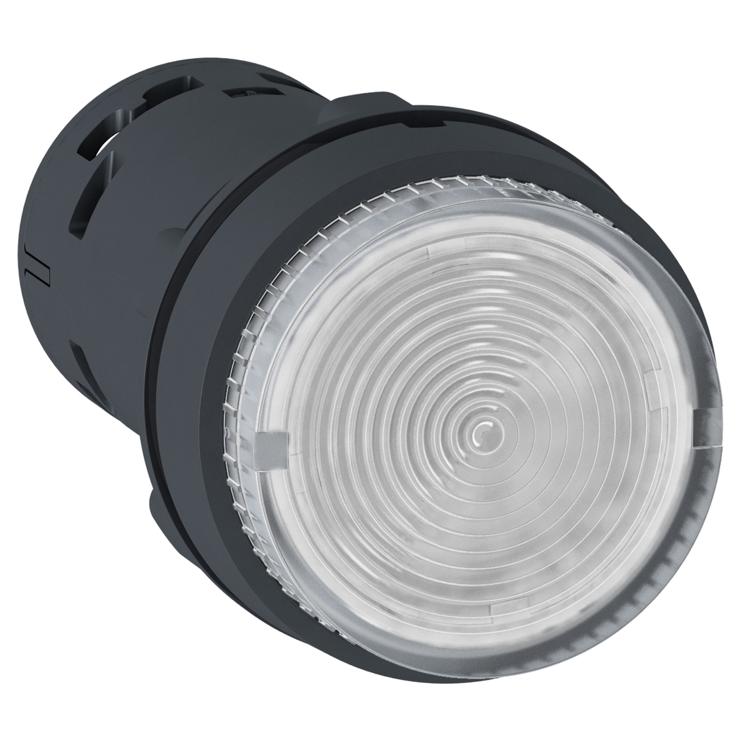 XB7NW37B1 svetleći taster - LED - sa povratkom -1NO - prozirna - 24V