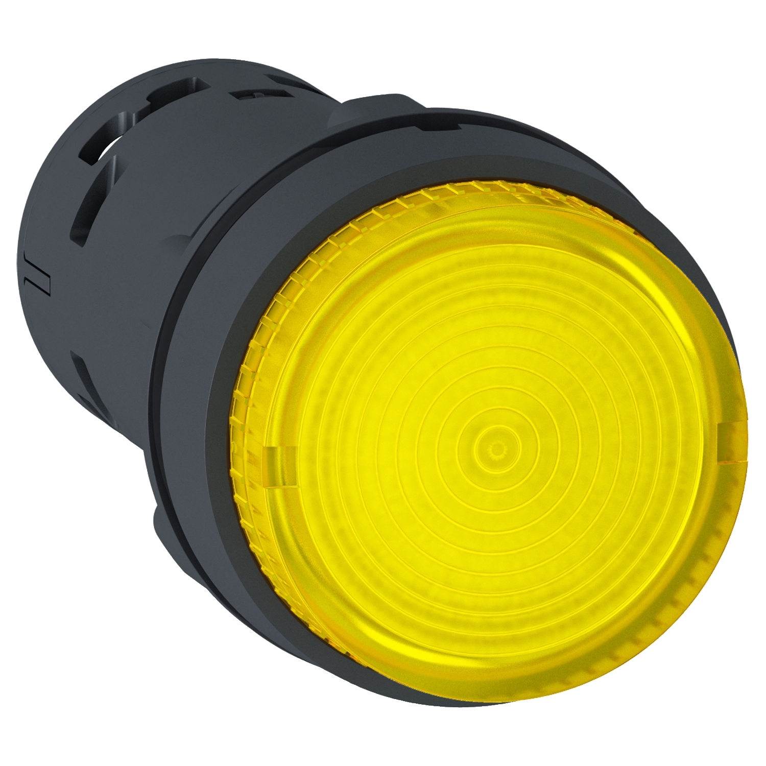 XB7NW38B1 svetleći taster - LED - sa povratkom -1NO - žuti - 24V