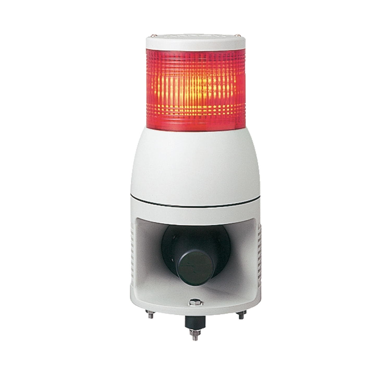 XVC1M1HK svetlosna kolona 100 mm 100..240 V sirena - stalno/trepćuće LED svetlo - crvena