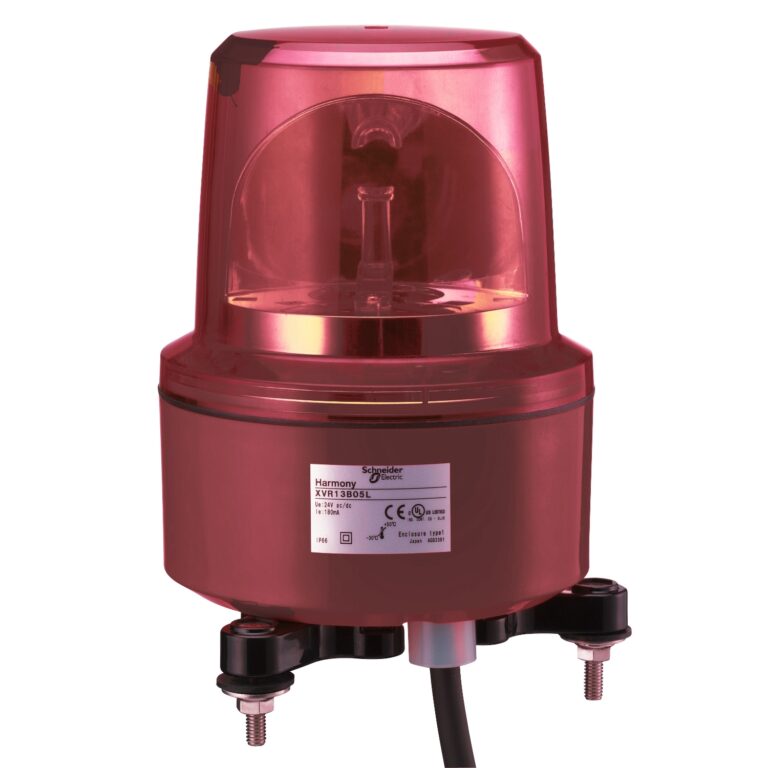 130mm rotirajuća svetiljka crvena 120VAC IP67