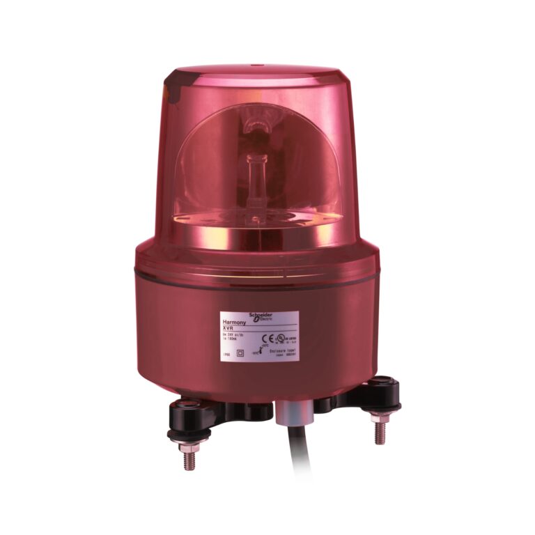130mm rotirajuća svetiljka crvena 230VAC IP67