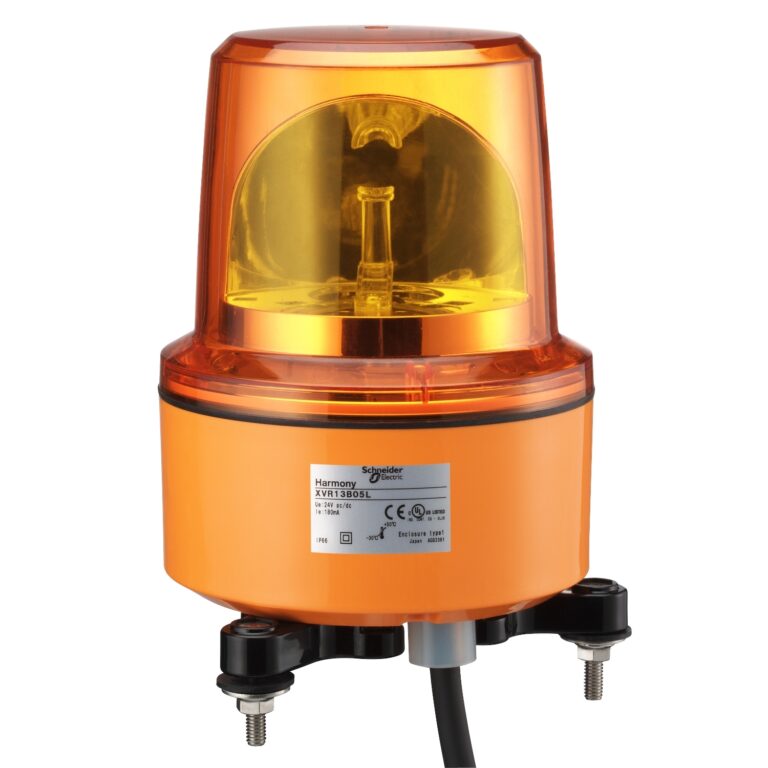 130mm rotirajuća svetiljka narandžasta 230VAC IP67