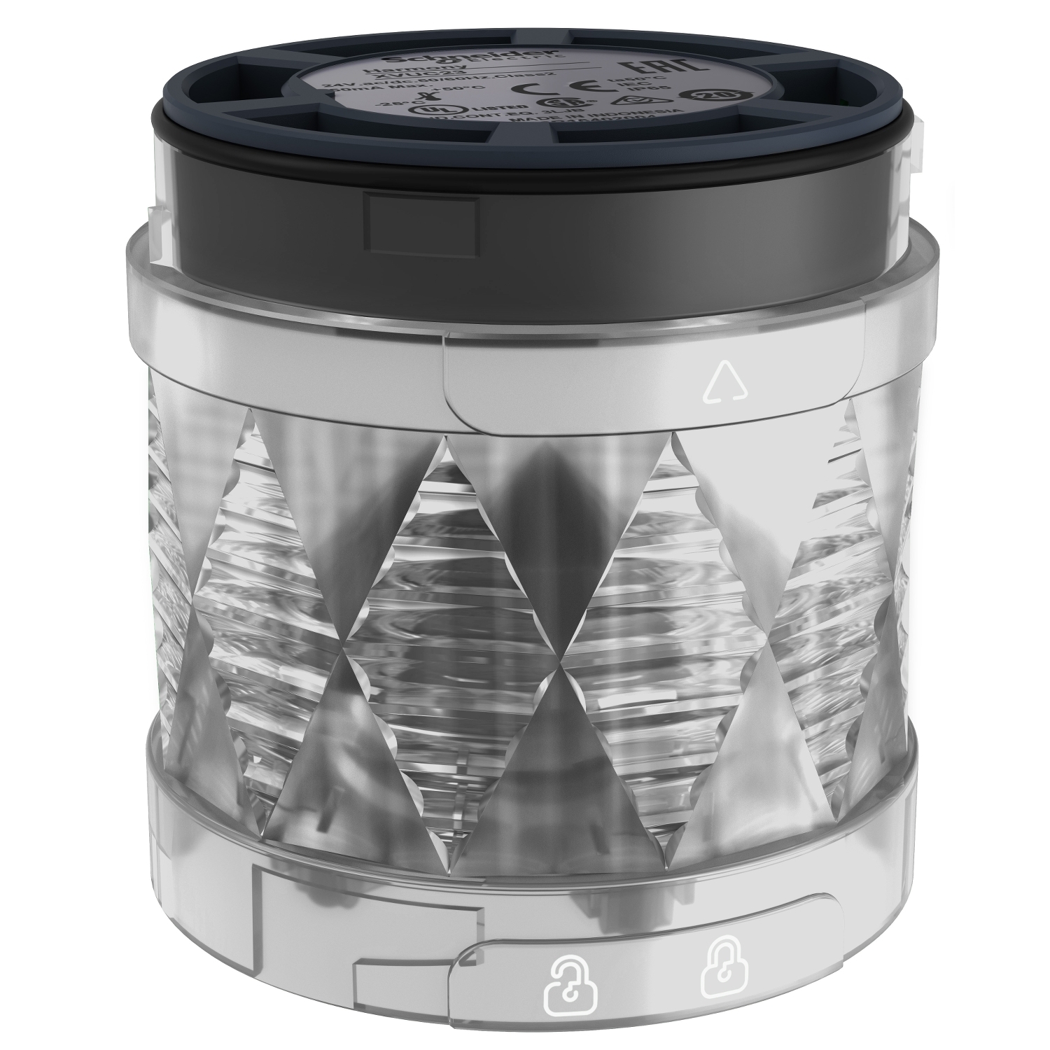 XVUC29P Ø60mm LED jedinica impuls. signal trajno osvet./trep./rot.