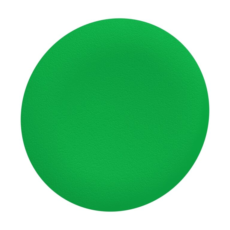 zeleni ravni poklopac za ugradni taster