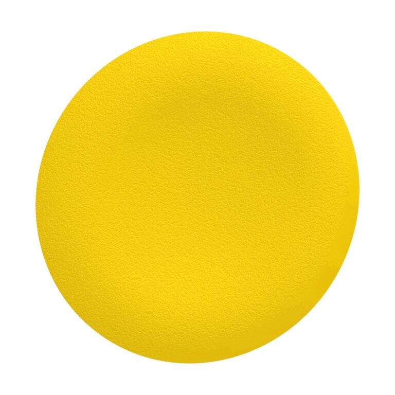 žuti ravni poklopac za ugradni taster