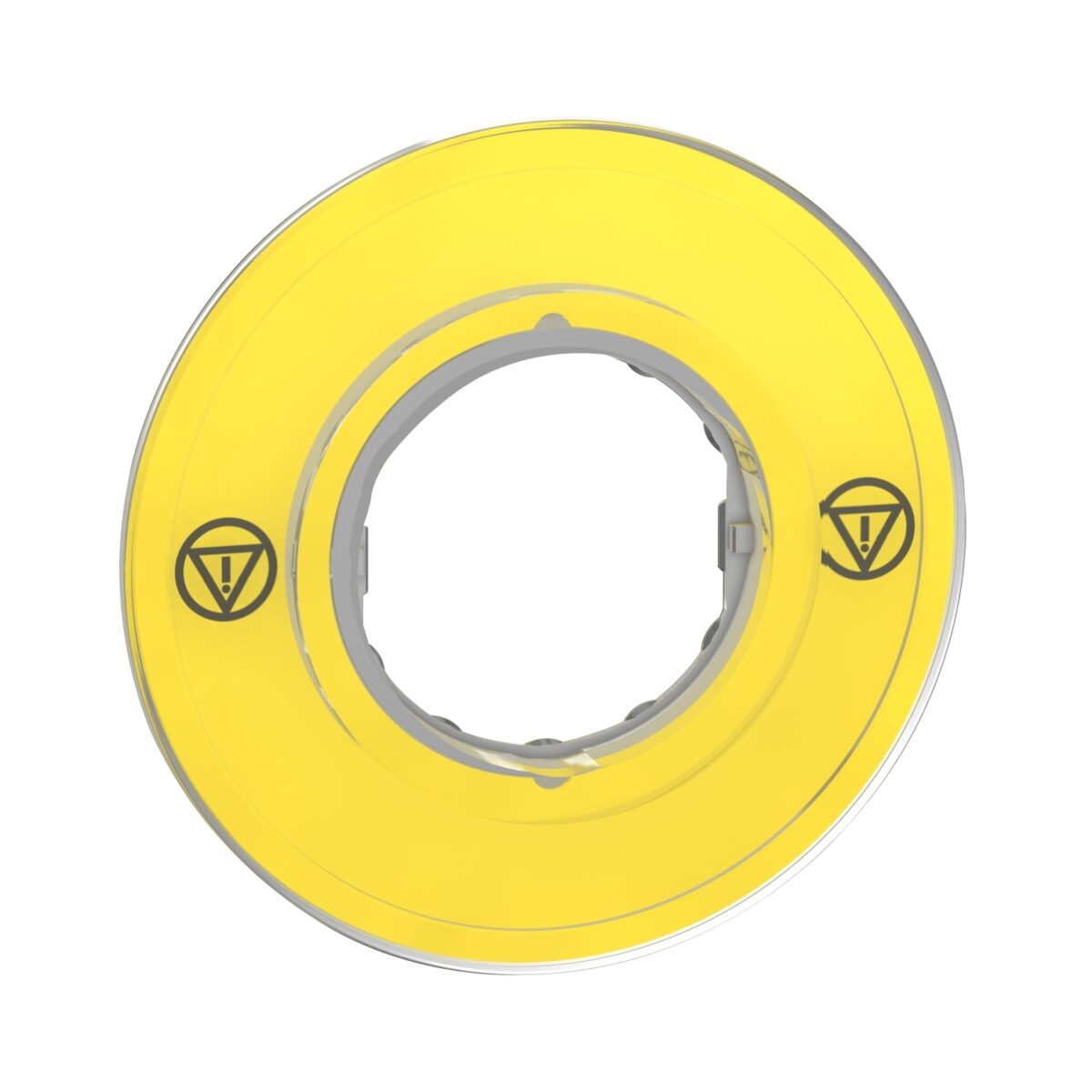 Legend holder 60mm for emergency stop switching off push button